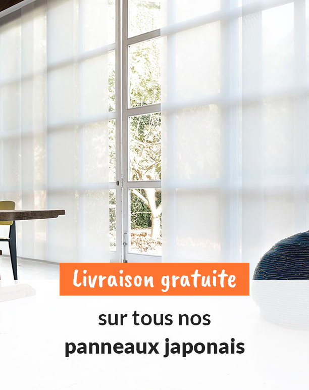 Panneaux Japonais sur-mesure - Toile de protection solaire Panneaux Japonais sur-mesure - Toile de protection solaire