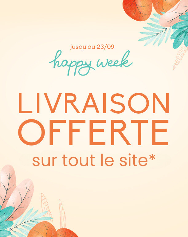 happy week livraison offerte