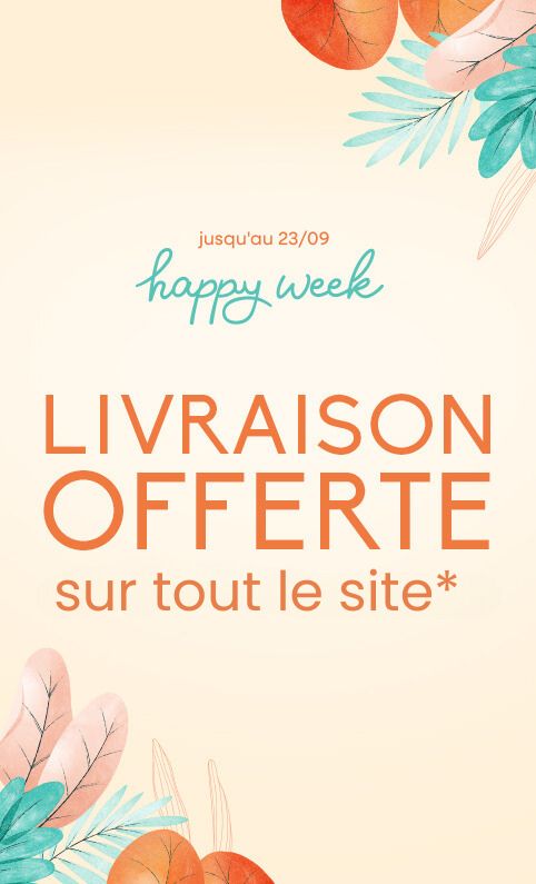 happy week livraison offerte