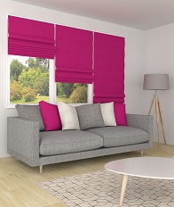 Store bateau occultant m1 rose magenta