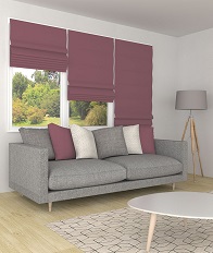 Store bateau occultant bois de rose 