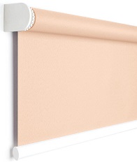 Store enrouleur tamisant rose nude