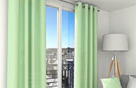 Rideau tamisant vert tendre
