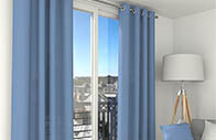 Rideau tamisant bleu ciel