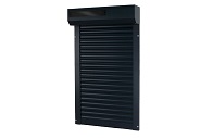 Volet roulant solaire somfy alu anthracite
