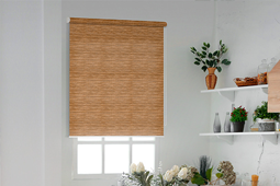 Store enrouleur bois tissé