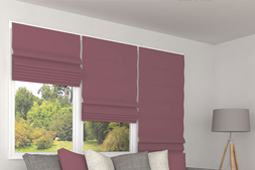 Store bateau occultant bois de rose 