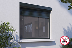 Volet moustiquaire aluminium