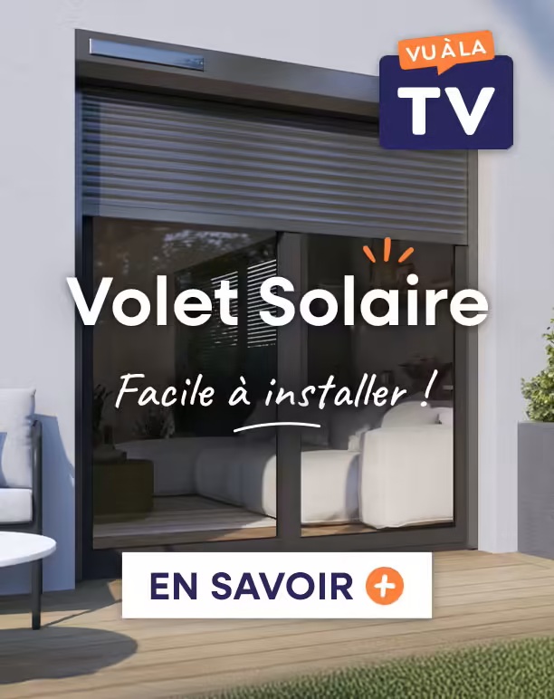Volet roulant solaire