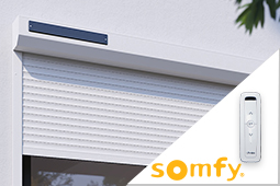 Volet roulant solaire somfy