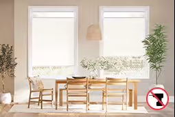 Store pliss Cristal Adhsif Tamisant