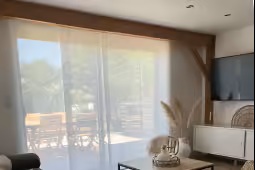 Panneau japonais voile