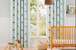 Rideau motifs enfant