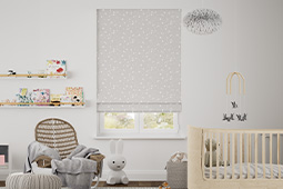 Store bateau sans percage motifs enfant