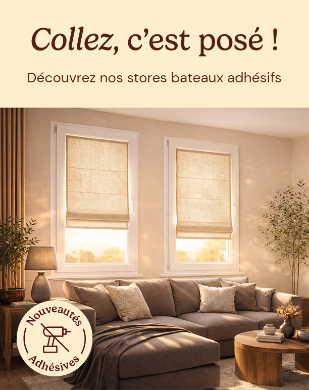 Stores bateaux adhésifs