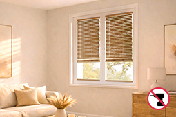 Store v�nitien bois adh�sif