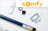 Moteur radio télécommandé SOMFY ® pour volet roulant