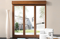 Porte-fenêtre PVC volet intégré