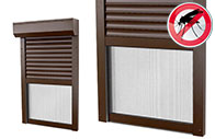 Volet moustiquaire PVC