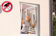 Moustiquaire cadre fixe