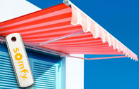 Store banne demi coffre électrique