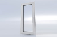 Porte fenêtre 1 vantail seuil plat