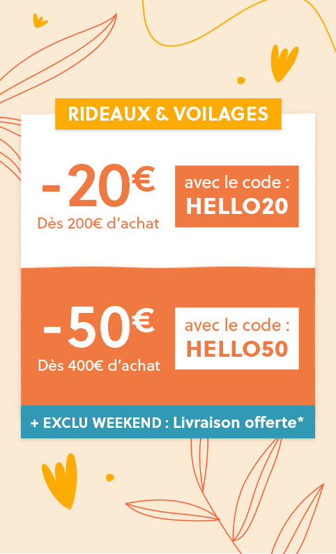 code HELLO20 / HELLO50