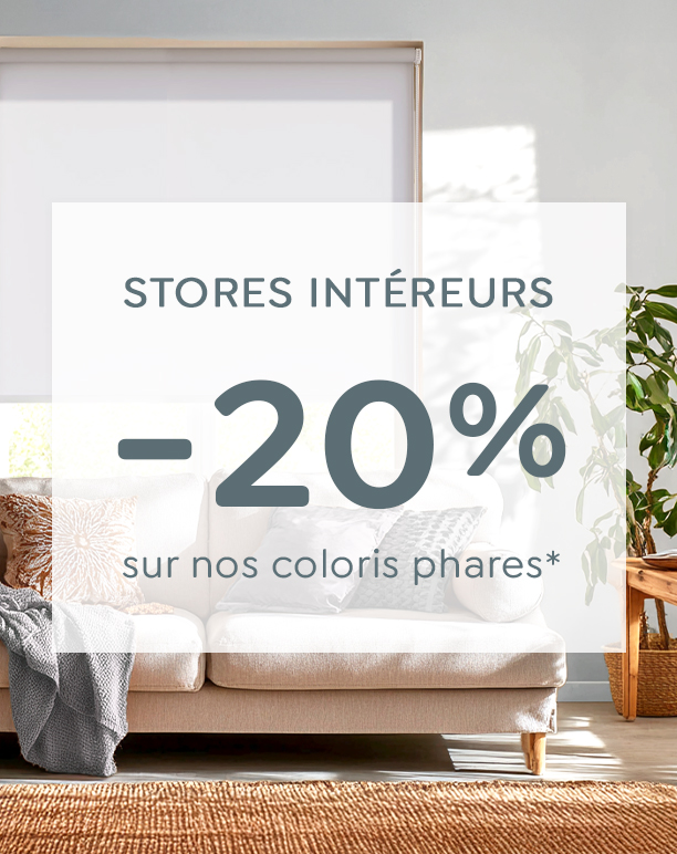 -20% sur nos coloris phares