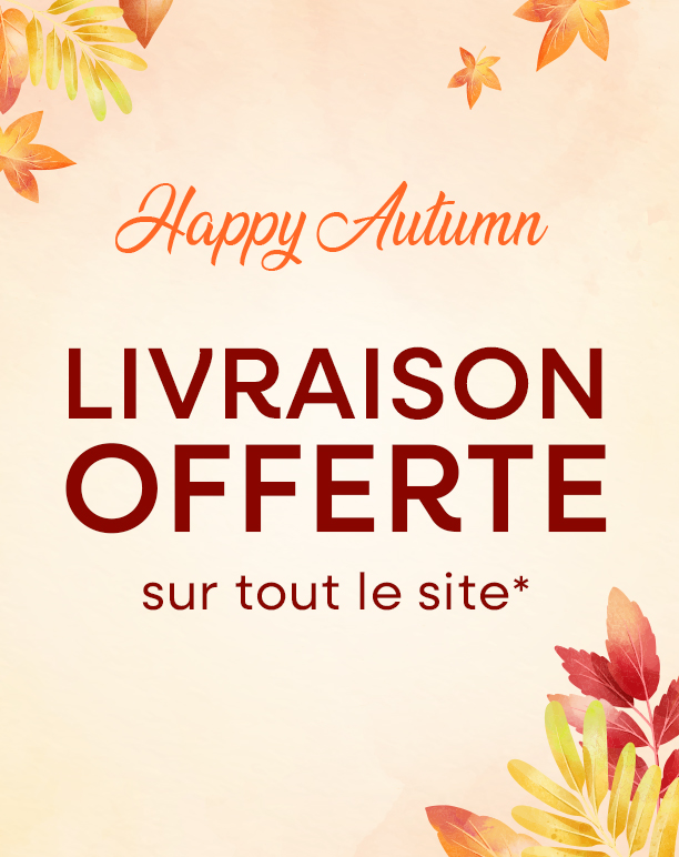Happy Autumn Livraison offerte sur tout le site