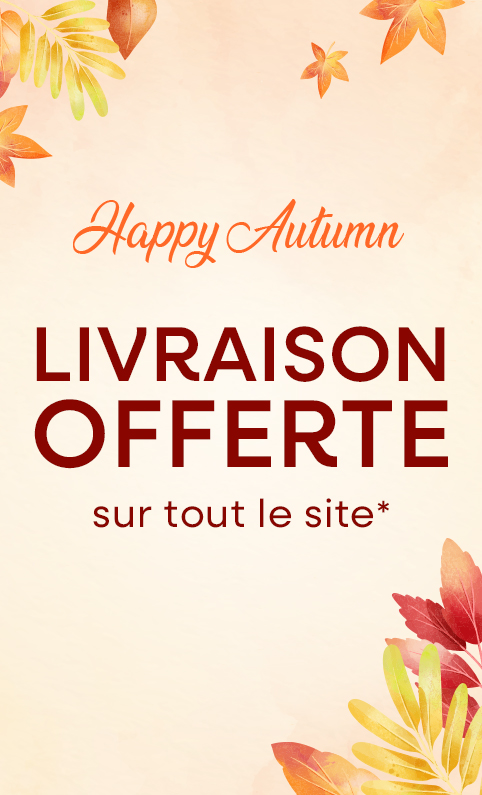 Happy Autumn Livraison offerte sur tout le site