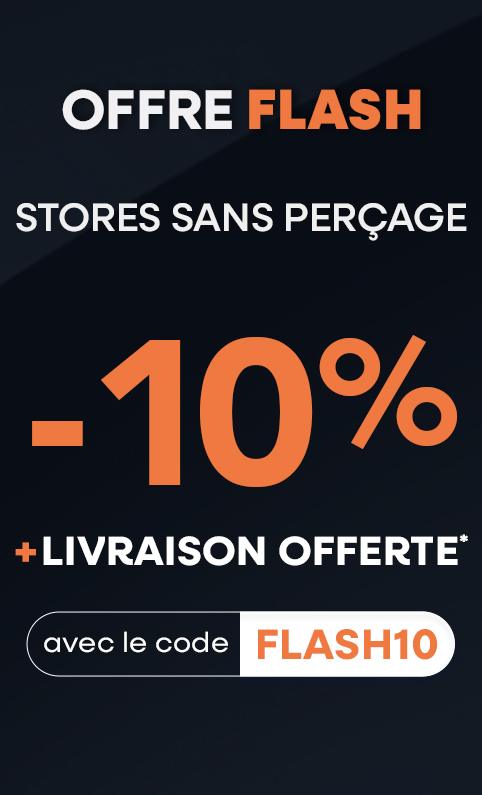 -10% avec le code FLASH10 + Livraison offerte* -10% avec le code  + Livraison offerte*