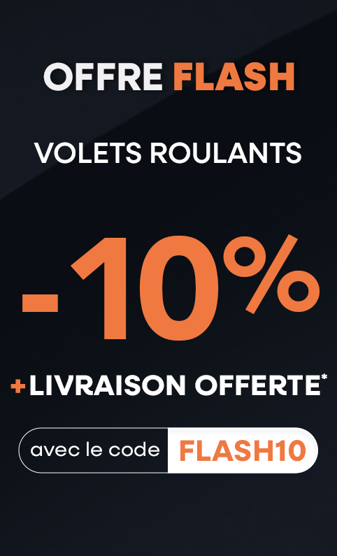 -10% avec le code FLASH10 + Livraison offerte*