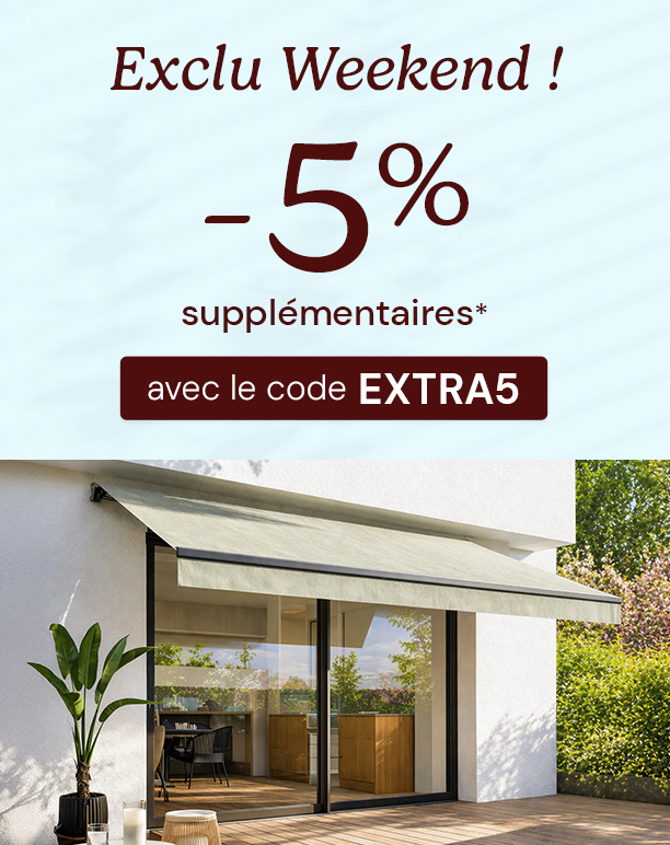 -5% suppl. avec EXTRA5
