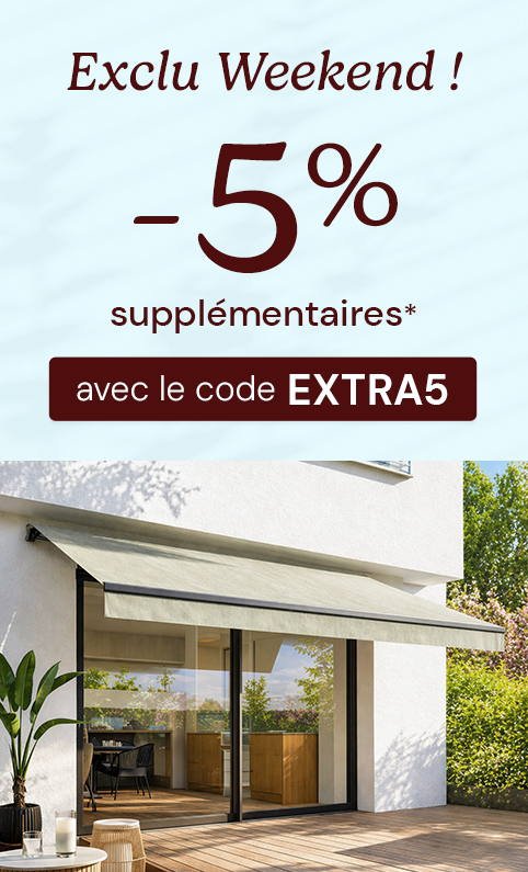 -5% suppl. avec EXTRA5