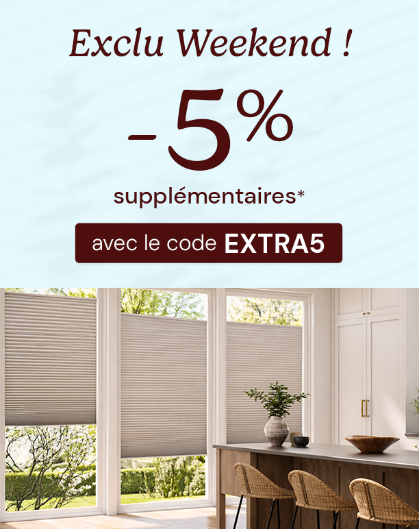 -5% suppl. avec EXTRA5