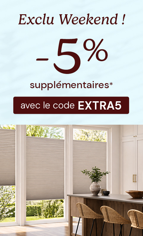 -5% suppl. avec EXTRA5