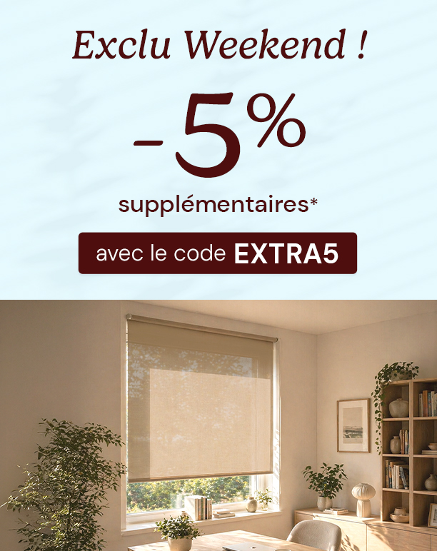 -5% suppl. avec EXTRA5