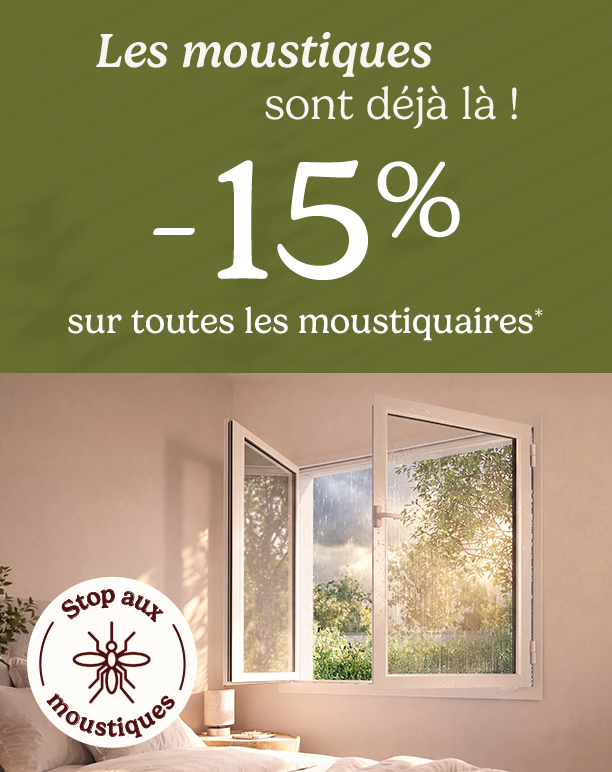 -15% sur les moustiquaires
