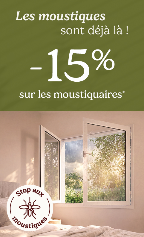 -15% sur les moustiquaires