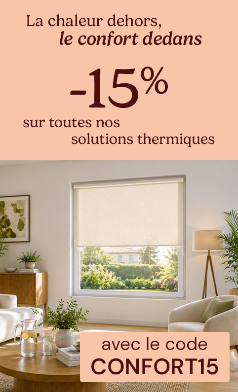 -15% sur nos solutions thermiques avec CONFORT15