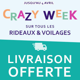 Promos rideaux voilages