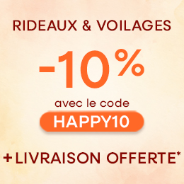 Exclu Weekend 10% avec HAPPY 10 + Livraison offerte